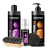 CARBONAX LEATHER SET MATTE-MATT BŐRTISZTÍTÓ ÉS ÁPOLÓ CSOMAG