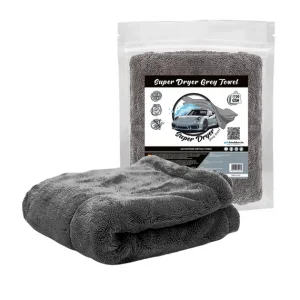 SUPER DRYER TOWEL GREY- KÉTOLDALAS AUTÓSZÁRÍTÓ TÖRÖLKÖZŐ